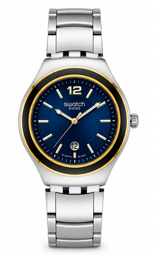 PACK Swatch Modern Classic BLACK |BLUE GOLD – Acier