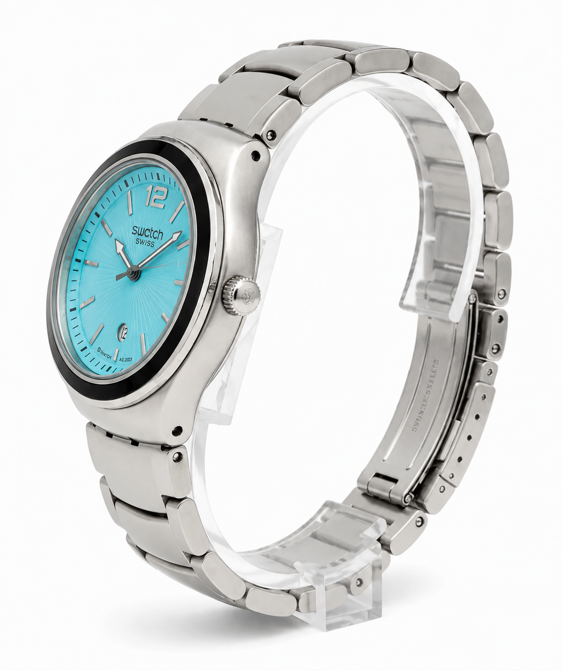 Swatch Modern Classic blue sky – Acier